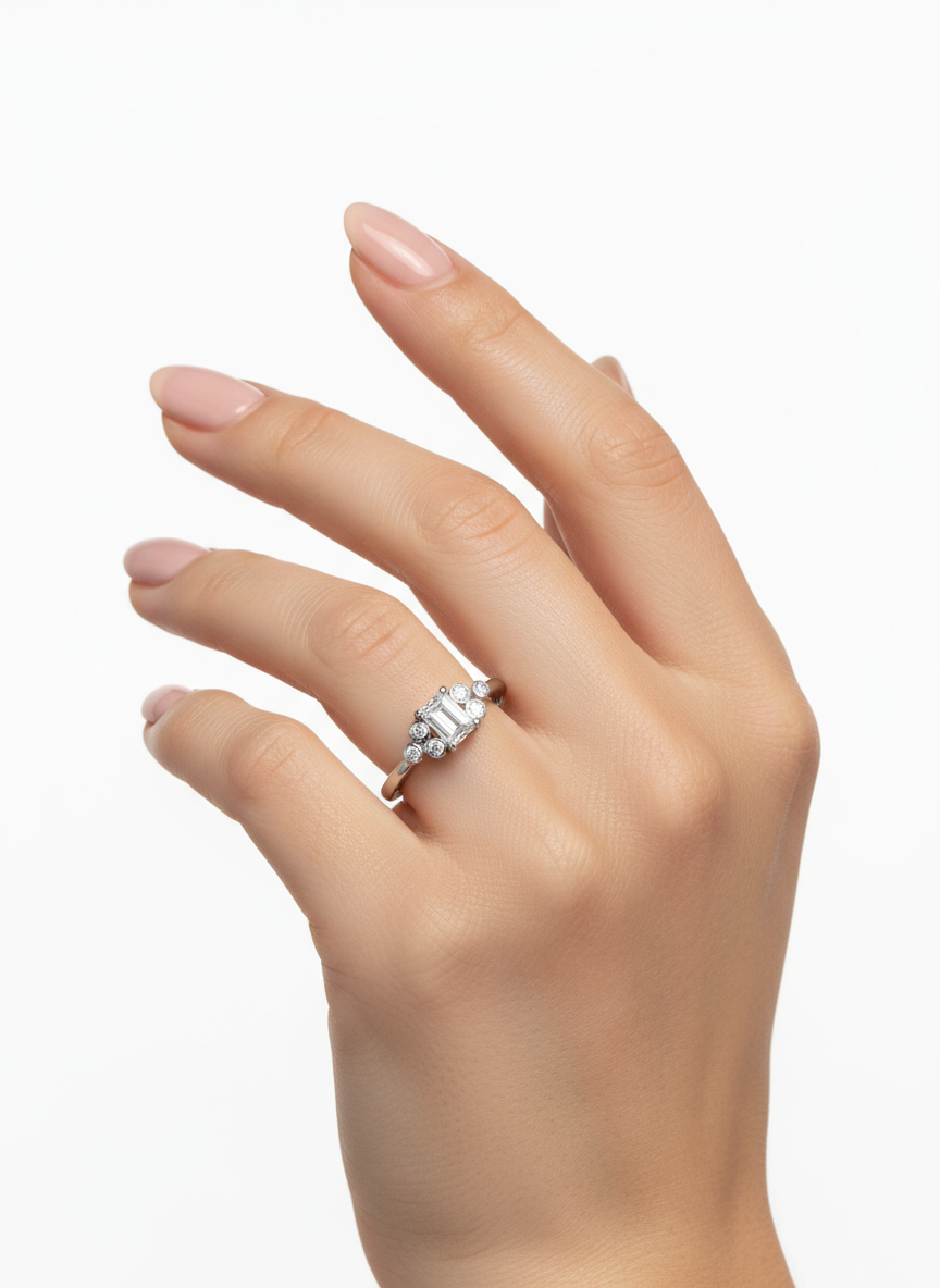 خاتم-نسائي-فضة