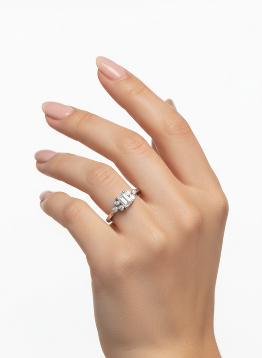 خاتم-نسائي-فضة