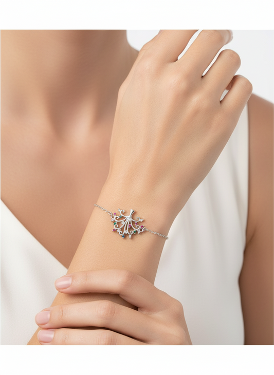 انسيال-نسائى-فضة