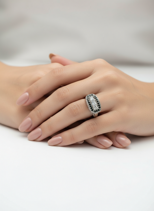 خاتم-نسائي-فضة