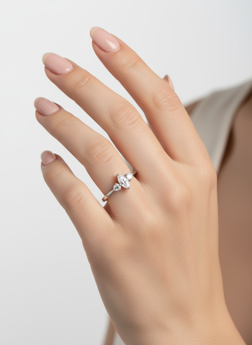 خاتم-نسائي-فضة