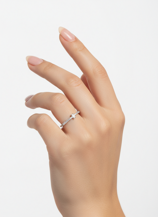 خاتم-نسائي-فضة