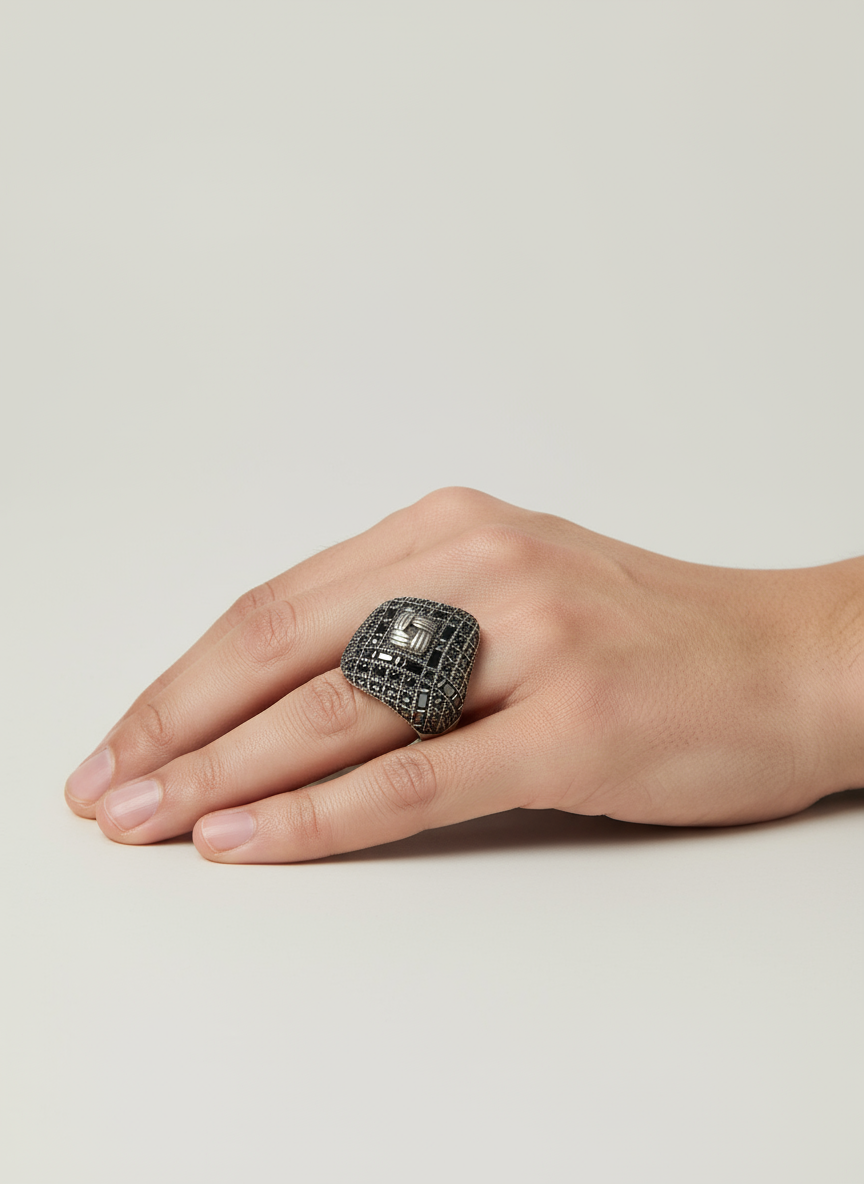 خاتم-رجالى-فضة