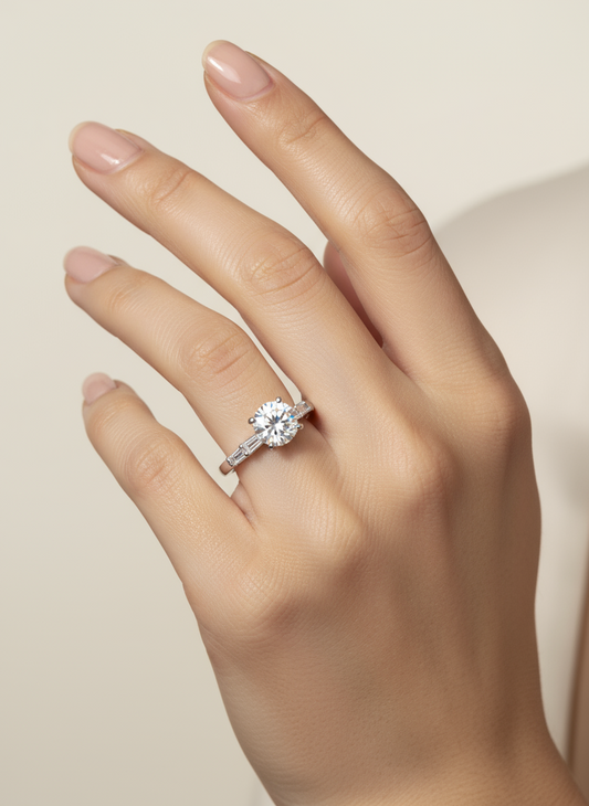 خاتم-نسائي-فضة