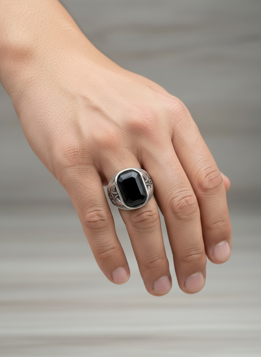 خاتم-رجالى-فضة