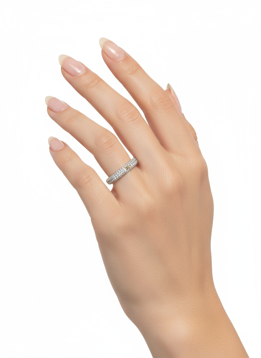 خاتم-نسائي-فضة