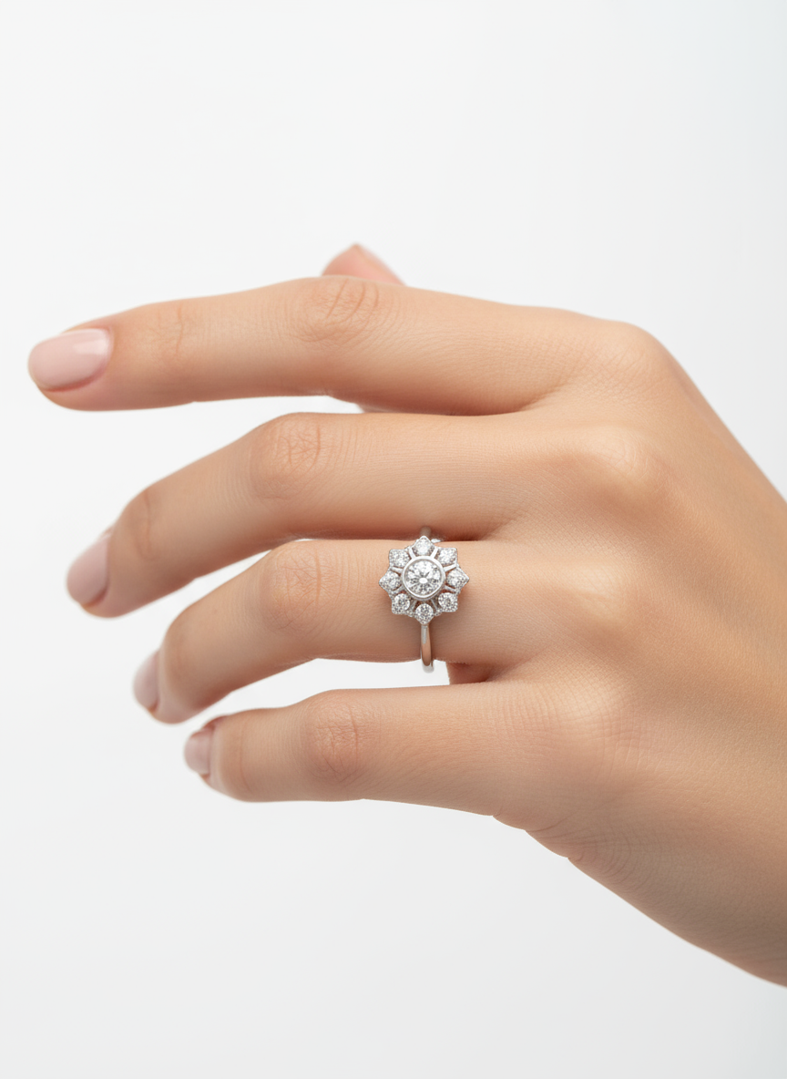 خاتم-نسائي-فضة