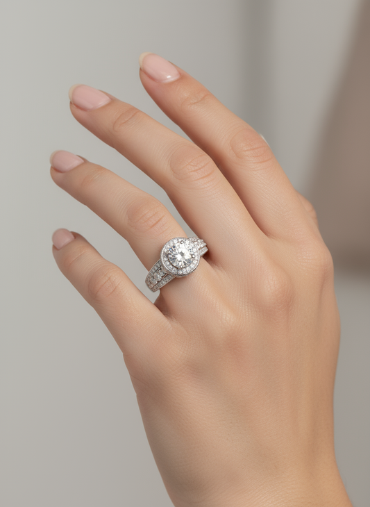 خاتم-نسائي-فضة