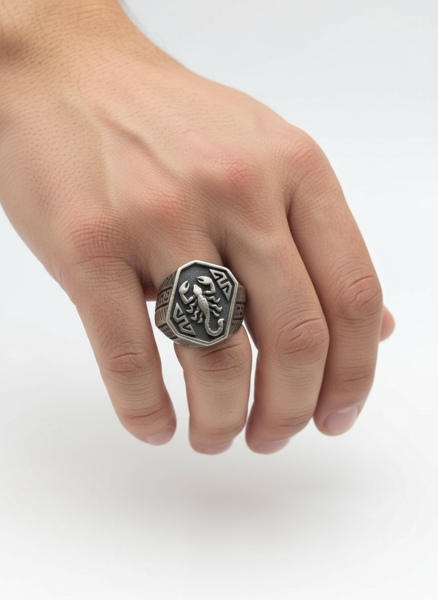 خاتم-رجالى-فضة