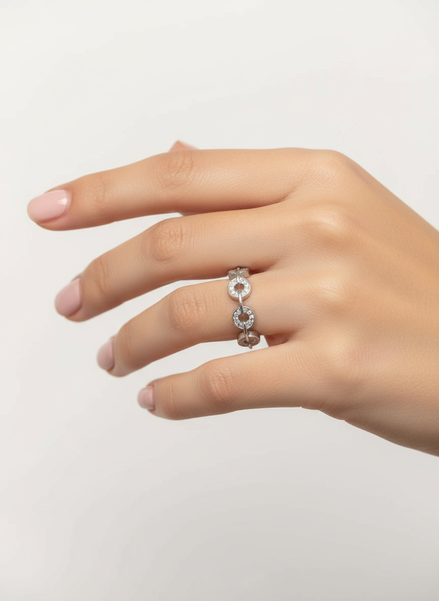 خاتم-نسائي-فضة