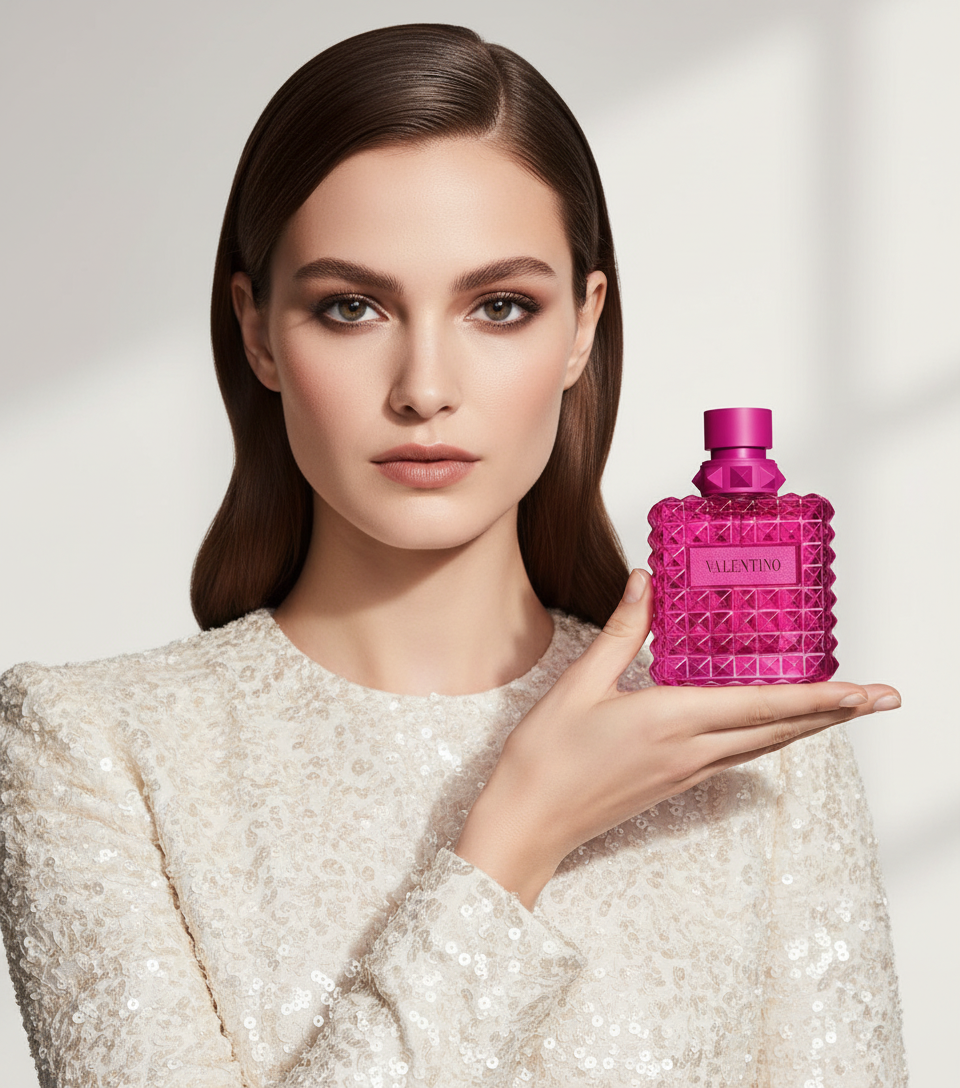 عطر-نسائى-valentino Donna pink pp