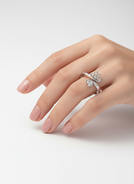 خاتم-نسائي-فضة