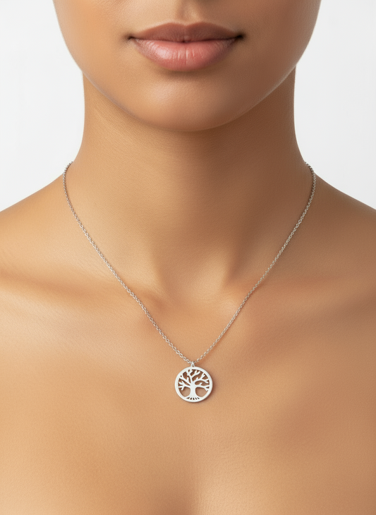 عقد -نسائى-فضة