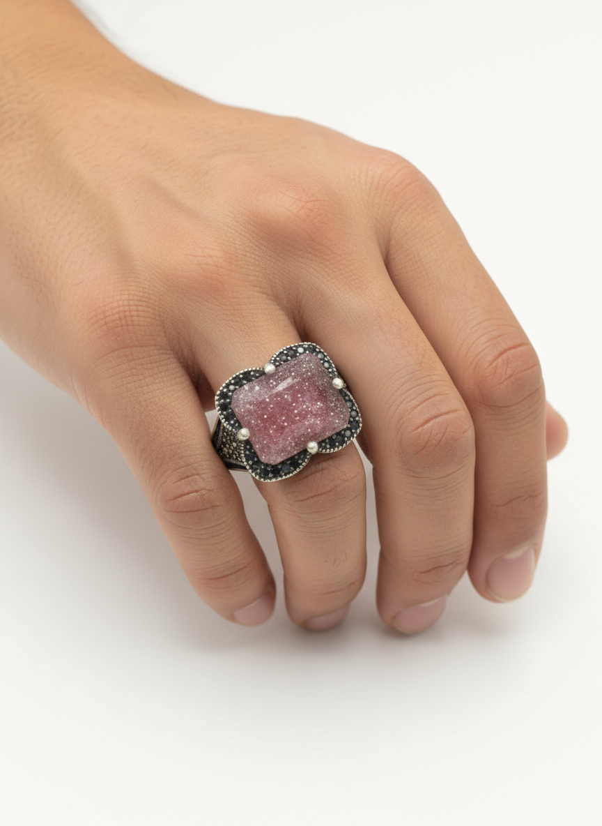 خاتم-رجالى-فضة