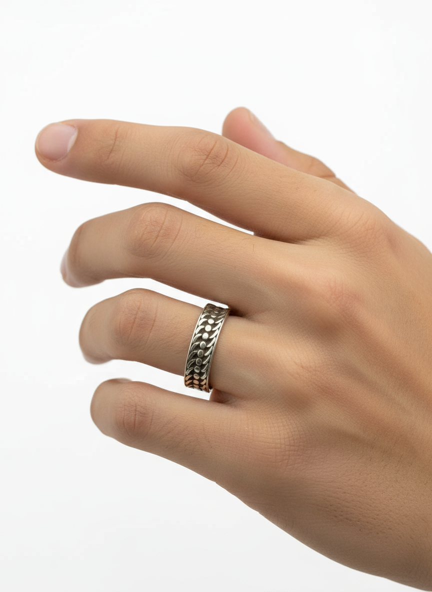 خاتم-رجالى-فضة