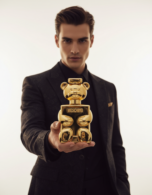 عطر moschino الذهبى