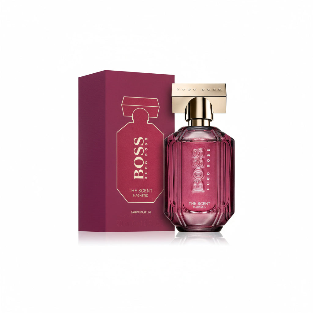 عطر boss the scent magnetic hugo bossالاحمر