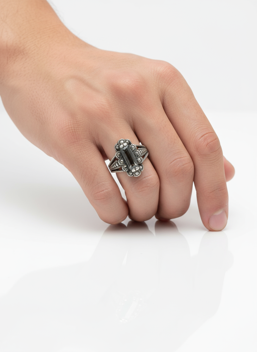 خاتم-رجالى-فضة