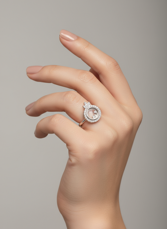 خاتم-نسائي-فضة