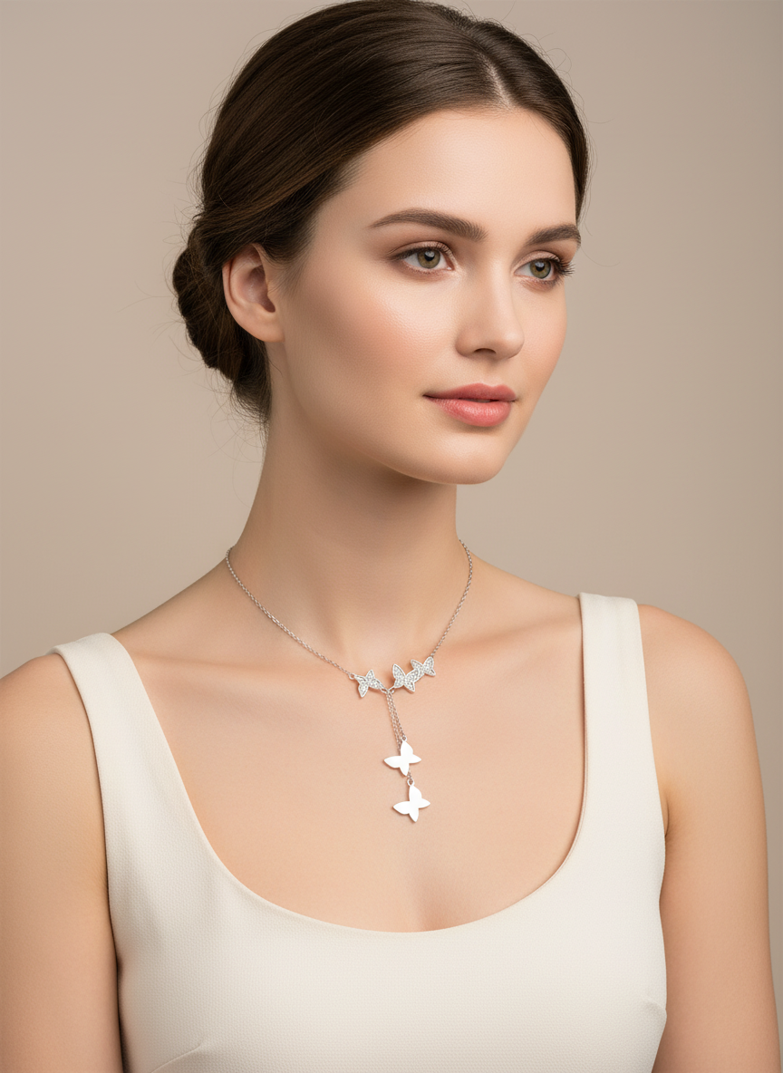 عقد-نسائى-فضة