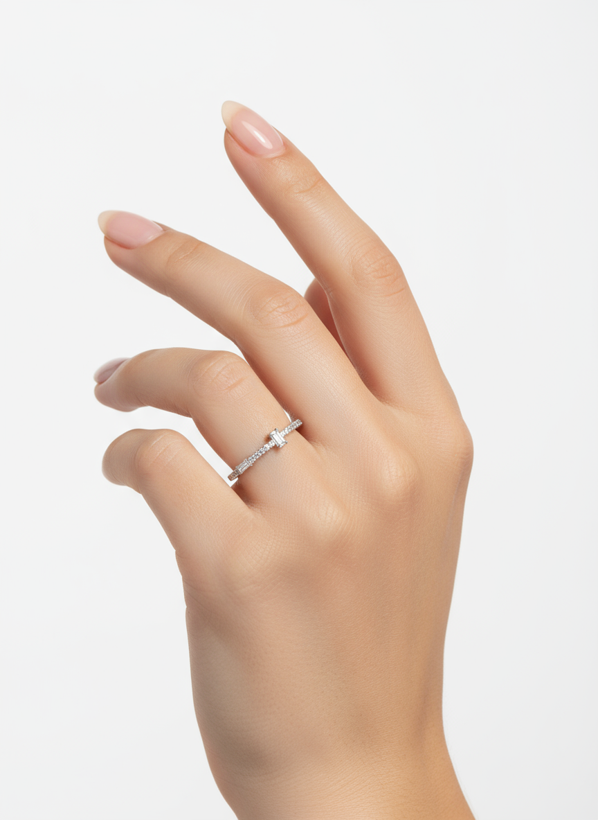 خاتم-نسائي-فضة