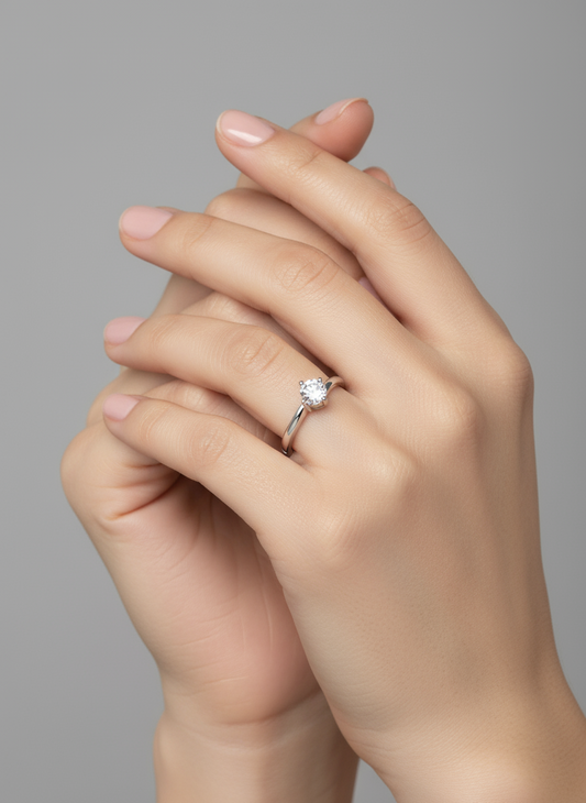 خاتم-نسائي-فضة