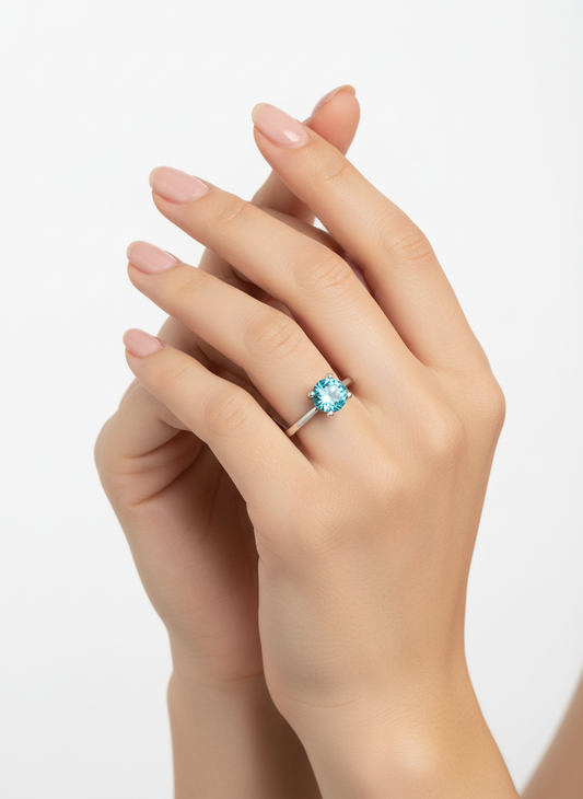 خاتم-نسائي-فضة