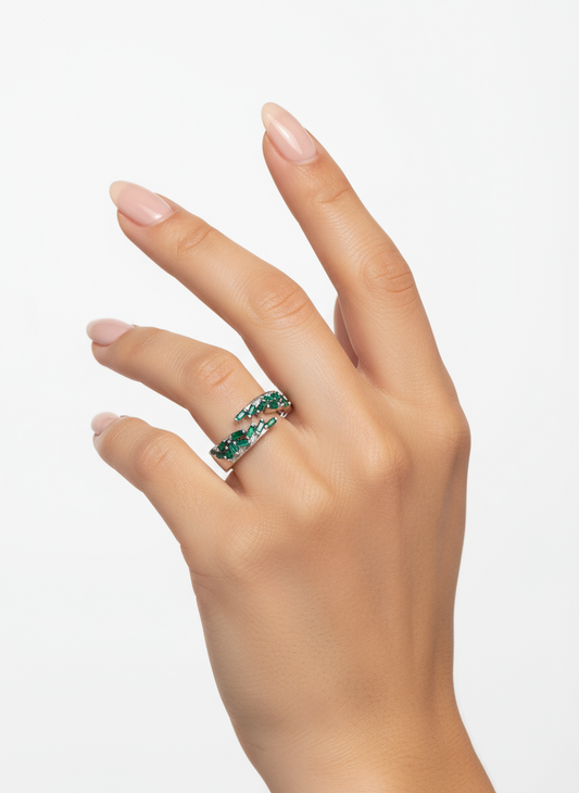 خاتم-نسائي-فضة