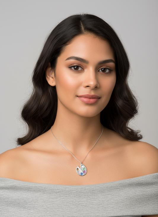 عقد-نسائى-فضة