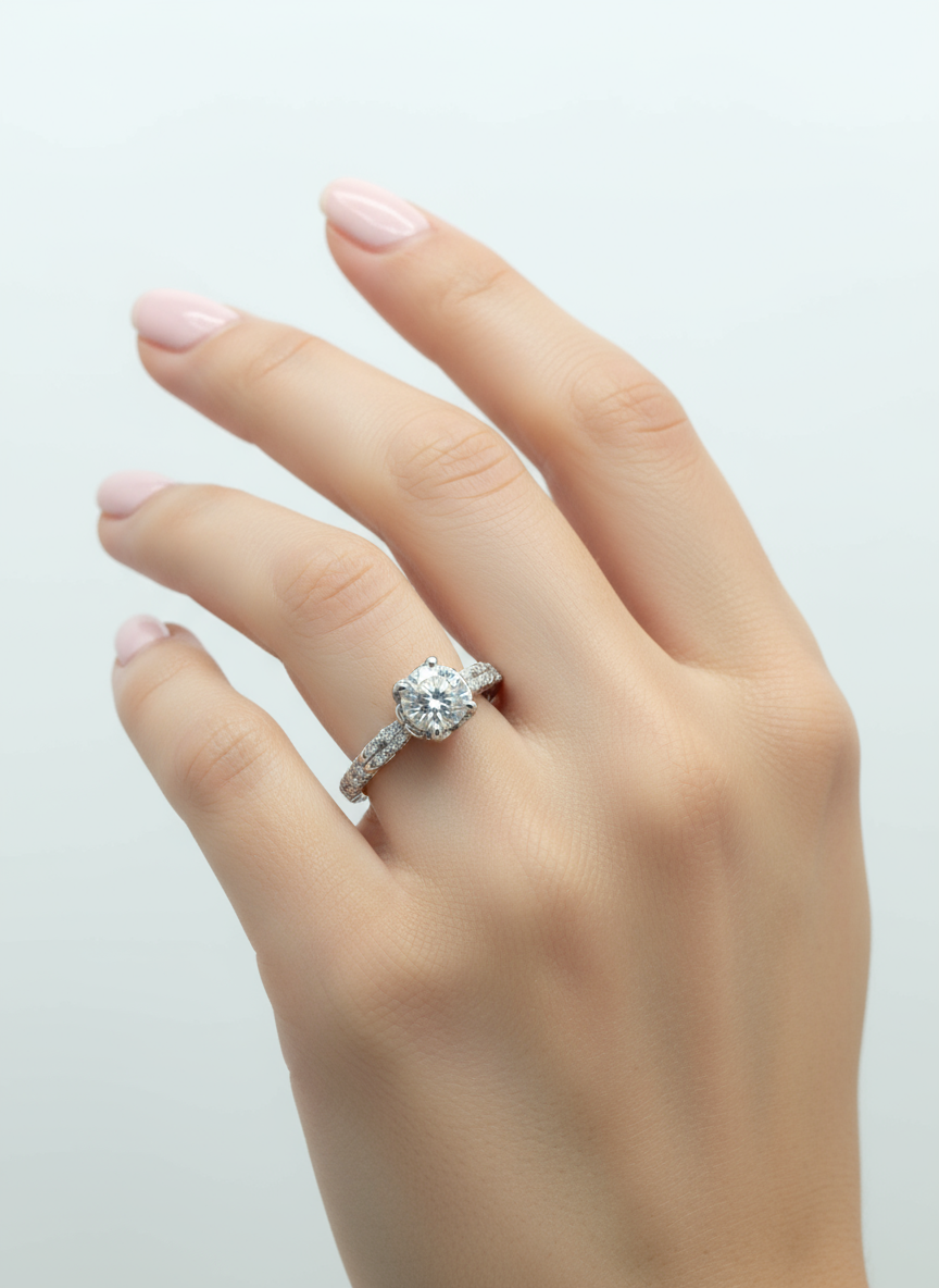 خاتم-نسائي-فضة