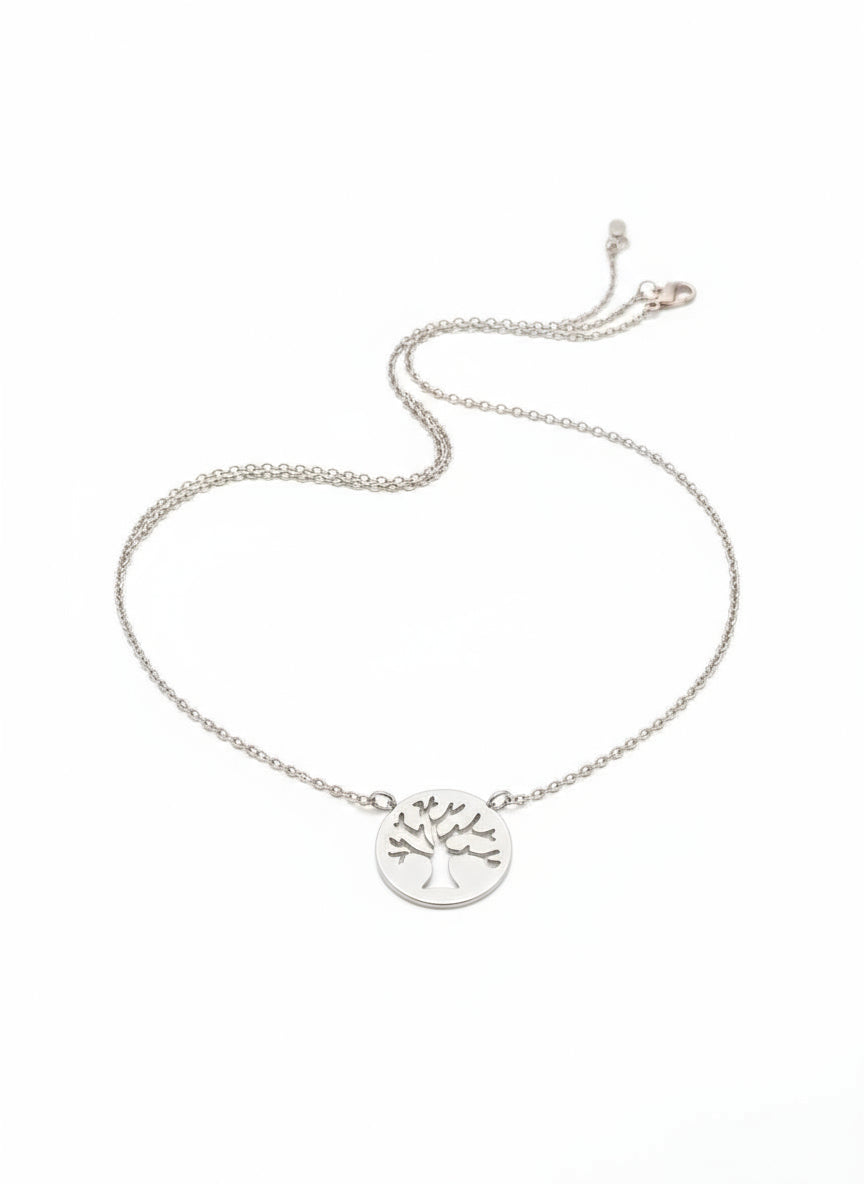 عقد -نسائى-فضة