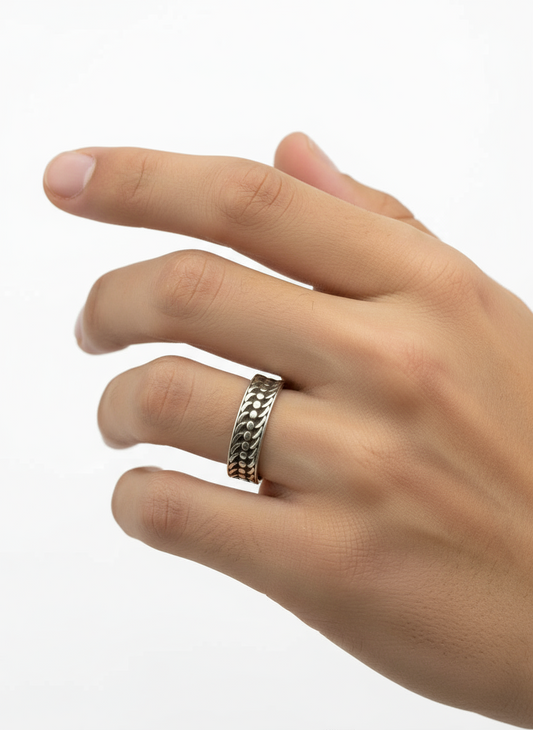 خاتم-رجالى-فضة